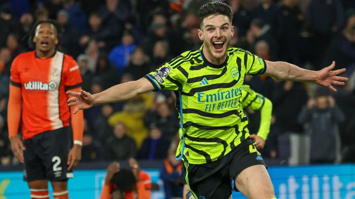 arsenal-triumphs-as-declan-rice-nets-last-gasp-winner-against-luton